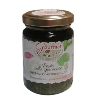 Sos Pesto de busuioc fara usturoi Granda Gourmet 130g