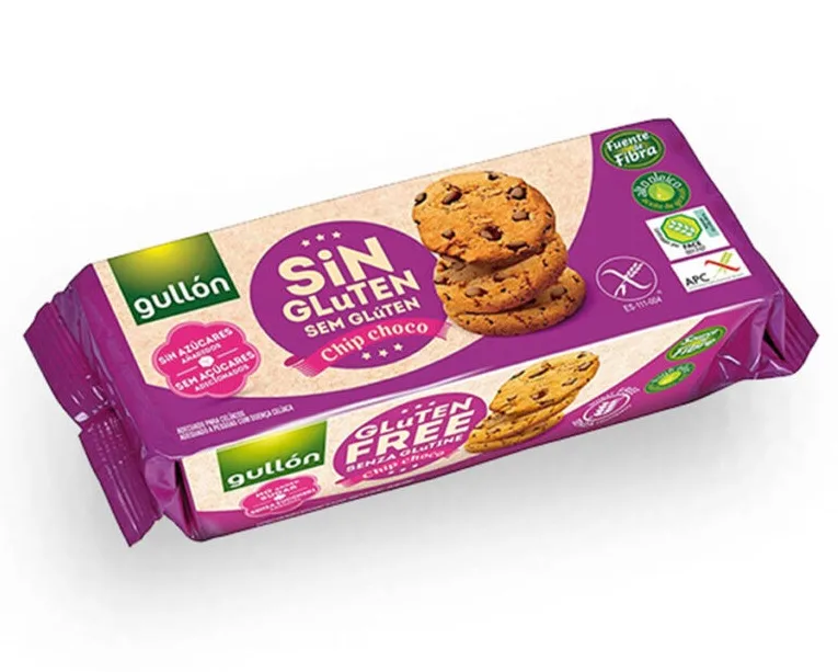 Biscuiti cu picaturi de ciocolata fara gluten Maria Gullon 125g