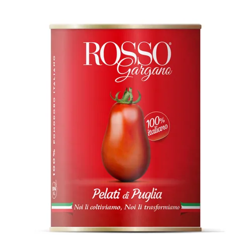 Rosii decojite Rosso Gargano 400g