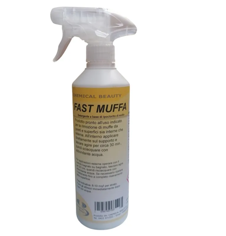 Solutie antimucegai uz interior si exterior Fast Muffa Vapos 500ml