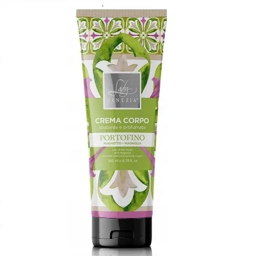 Crema de corp lacramioare si magnolie Portofino Lady Venezia 200ml Crema de corp lacramioare si magnolie Portofino Lady Venezia 200ml