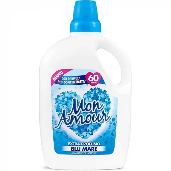 Balsam de rufe concentrat Mon Amour Blu Mare, 3 litri, 60 utilizari Balsam de rufe concentrat Mon Amour Blu Mare, 3 litri, 60 utilizari