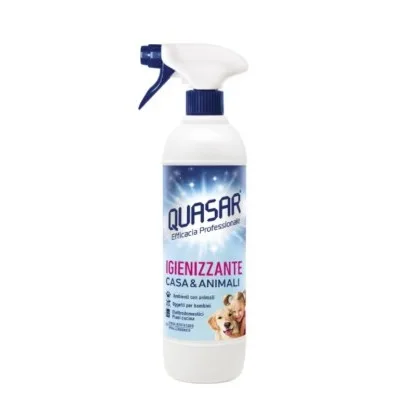 Detergent hipoalergenic igienizant suprafete Quasar Casa e Animali 580 ml
