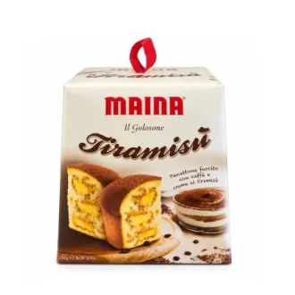 Cozonac italian Maina Panettone Il Golosone Tiramisu 750g