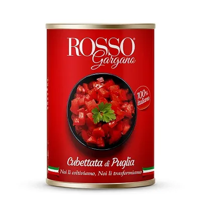 Rosii cubulete Rosso Gargano 400g