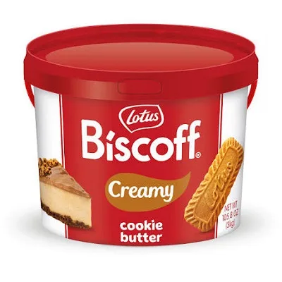 Crema de biscuiti cu caramel Lotus Biscoff Creamy 3Kg